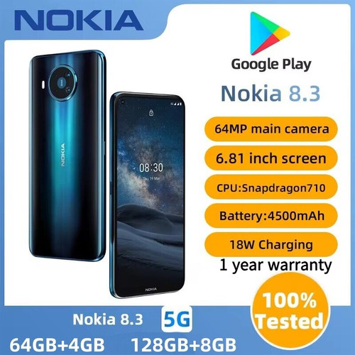 Smartphone android nokia - nokia, 8.3