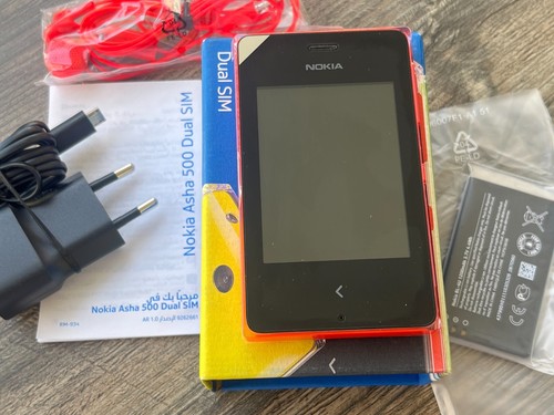 Nokia asha 500 dual - asha, rosso